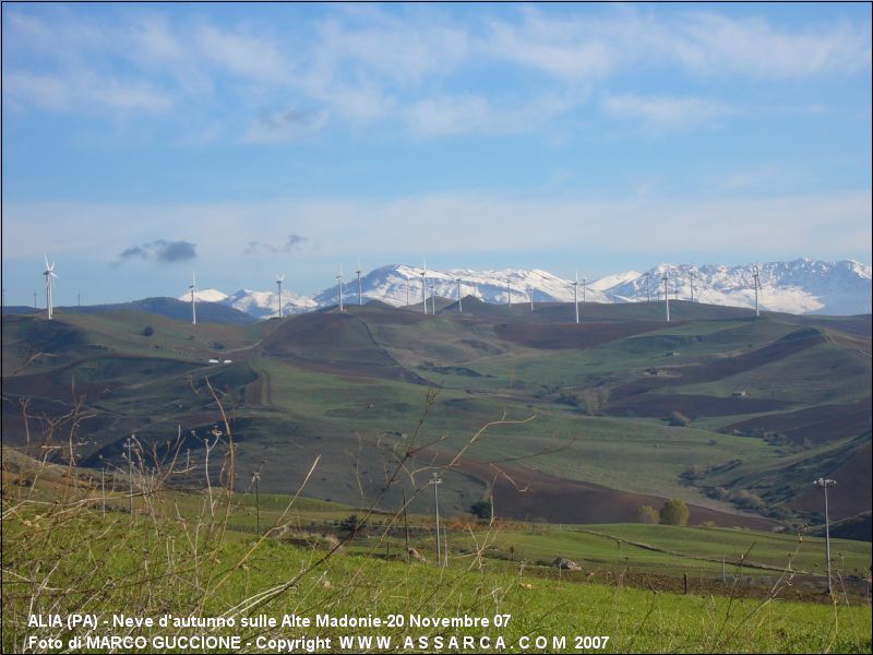 ALIA (PA) - NEVE D'AUTUNNO SULLE ALTE MADONIE-20 NOVEMBRE 07